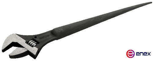 Ключ разводной коликовый, длина 405/захват 41 мм, оксидированный