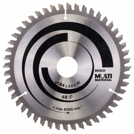 Multi Material saw blade 184 x 30 x 2.4 mm; 48