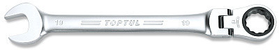 Ключ комбинированный трещоточный с шарниром 12 мм TOPTUL AOAH1212