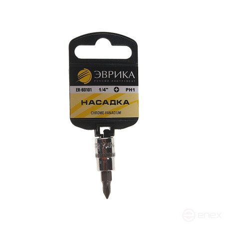 ER-93101H 1/4" DR Phillips Ph.1 nozzle (with holder) EUREKA 1/240