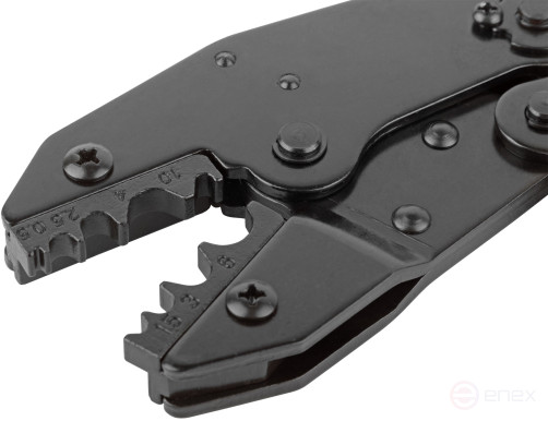 Пресс-клещи (кримпер) для обжима наконечников электропроводов с сечением 0,5-10 мм²