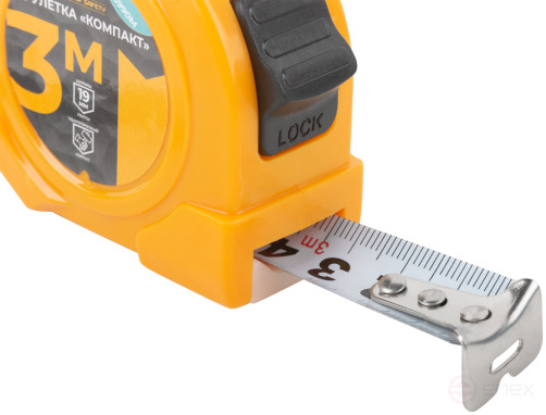 Tape measure "Compact" 3 m x 19 mm