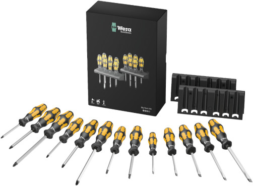 Big Pack 900 Set of power screwdrivers with two stands, 13 items