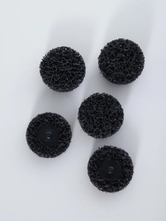 Coral Fine black disc 55 mm. set of 5 pcs.