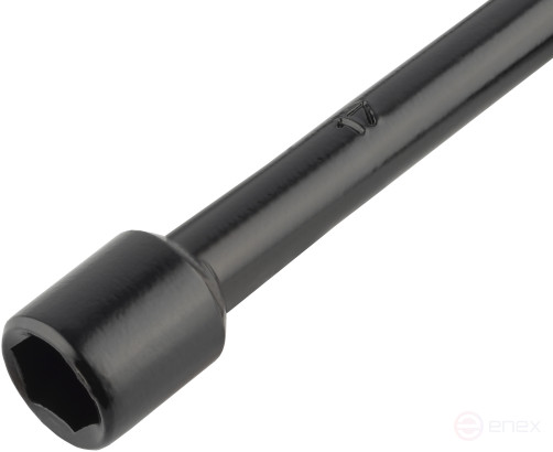 Ключ баллонный-крест (17*19*22*1/2")(черн.лак,усиленный)(АвтоDело) 30812