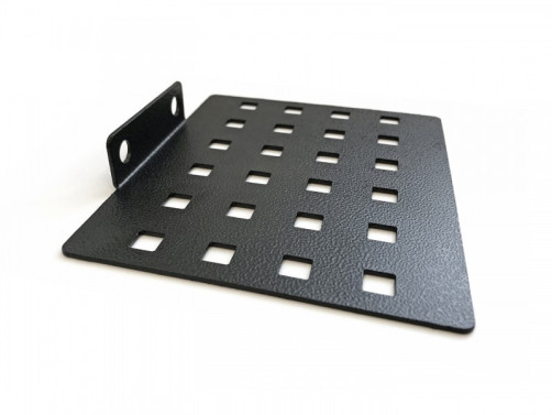 PMV2-RAL9005 Bracket for attaching the CDV cable organizer tray to the ORK and ORL series racks (3 pcs. included)