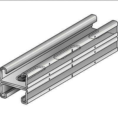 Mounting profile MQ-21 D-F 3m