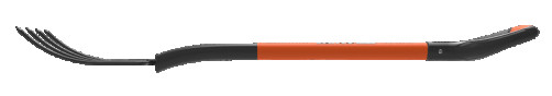 Pitchfork, D-shaped handle