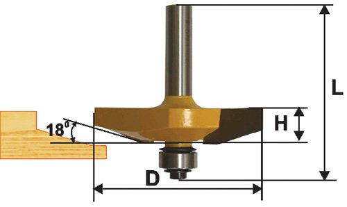 Figir horizontal milling cutter f63,5x16mm hv 12mm