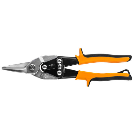 Metal scissors, 250 mm, straight