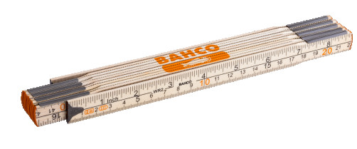 10-секционная метрическая деревянная складная линейка 2 м