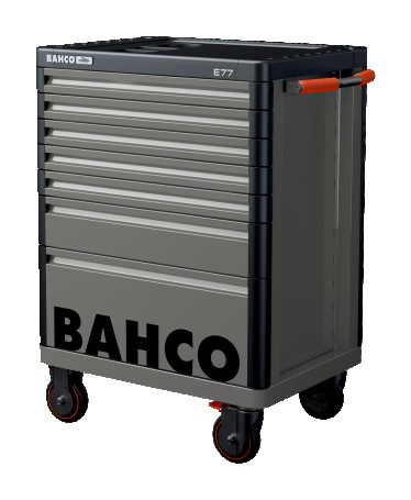 Tool cart with 7 drawers and protective sides, Premium 1477K7GREY series