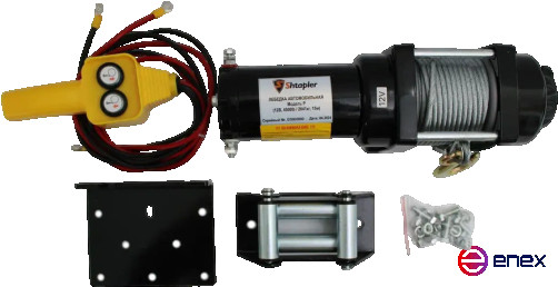 Лебедка электрическая автомобильная Shtapler P (J) (12В 4500lb 2041кг/15м)