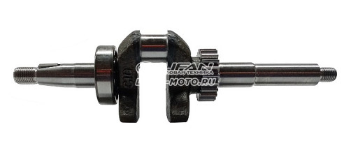Коленвал LIFAN 13100/152F (для мотопомпы 25ZB12-1.4Q) резьбовой вал P4 type