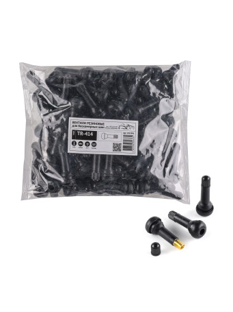 ACG TR-414 Вентиля LUXOR для бескамерных шин (резиновые) L=48 мм, d отв=11,3 мм (упак 100 шт) 1022991