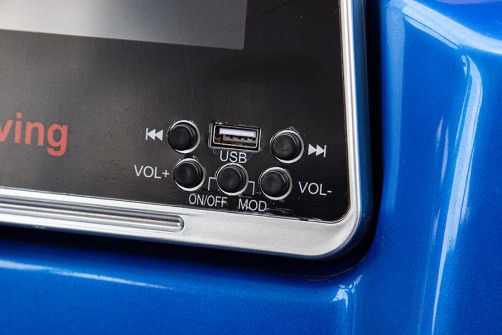 Mini golf cart Gelbert Venus 60V 1200W, blue