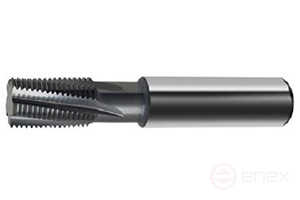 Threaded milling cutter with chamfering (ISO) with a wide measuring range, MMIG-M series, 10 mm