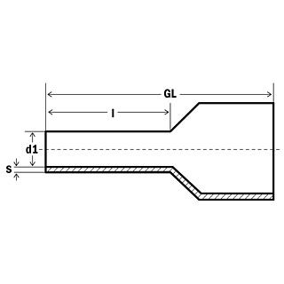 Гильза конечная для двух проводов 0,50/8 (упак.100шт)