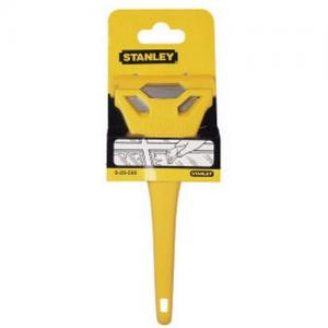 Plastic window glass scraper with standard blades 11-916 for STANLEY knives 0-28-590