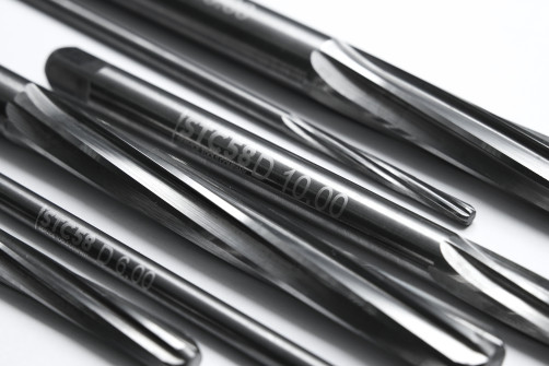 The tungsten carbide sweep is straight.f4.98x160 mm