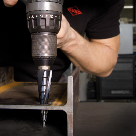 ULTIMATECUT Step drills HSS RUnaTEC with spiral grooves and turbo tips Ø 6,0 - 12,00