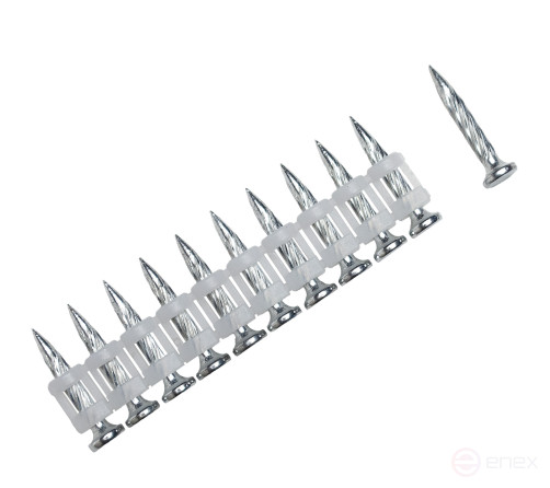 Гвозди для металла и непрочного бетона тип CN (2,7*22 мм винтовые, 1000 шт/уп) FEDAST