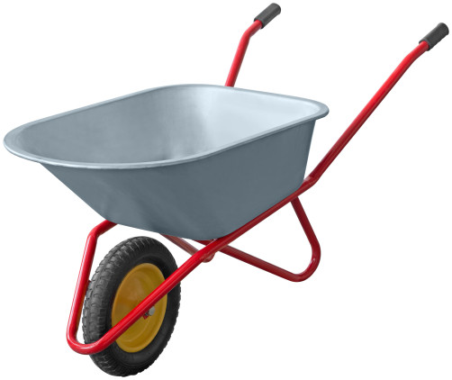 Construction wheelbarrow, 90 l, load capacity 120 kg