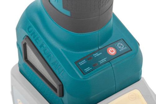 Angle grinder acc. 20 V; 3500/8500 rpm; ClC 125 mm; 1.7 kg; 2 rotation speeds; brushless, without battery; box.