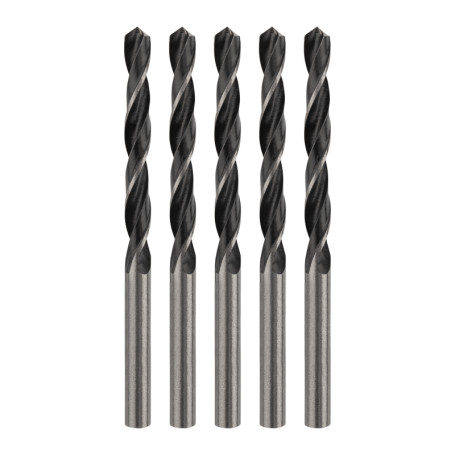Metal drill bit 8.0x117x75 mm HSS (5 pcs per pack) DIN 338 Kranz
