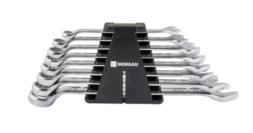 Set of combination wrenches, 8 items, type NWS7B NORGAU