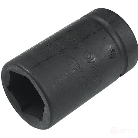 Головка торцевая 30мм 1" 6-гранная ударная L=78мм ЭВРИКА ER-95301 1/4/40