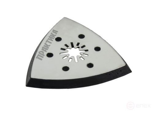 Насадка для МФИ ПРАКТИКА подошва дельта, VELCRO, 6 отверстий, для шлифлистов 93 мм (240-416)