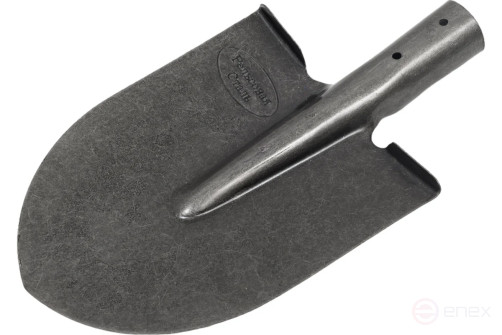 Лопата штыковая Дачная из рельсовой стали с ребром жесткости 180*230*330 мм