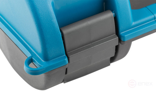 340 mm drill box with organizer, 12 compartments