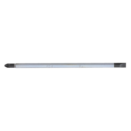 Insert (bits) for screwdriver 91232, Slotted 7 mm / Pozidriv PZ2 KING TONY 1317702ZN