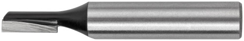 Straight groove milling cutter with one blade, DxHxL = 5 x 13 x 52 mm