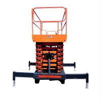 Self-propelled scissor lift GROST Tower Drive BS 500-14 (16m) with extendable platform