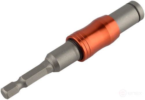 Держатель-адаптер для BIT магнитный угловой-шарнирный (BIT1/4">-->HEX1/4", L=90мм) АвтоDело 44830