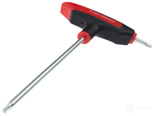 Ключ TORX Т-образный T15H с отверстием JTC