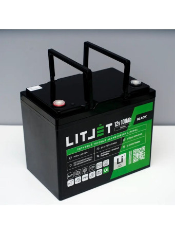 LiFePO4 Traction Battery 12V 100Ah 1280Wh for UPS