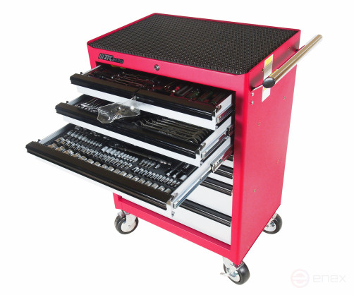 7-section tool truck (JTC-3931) with a set of tools (JTC-39311,39312,39313) JTC