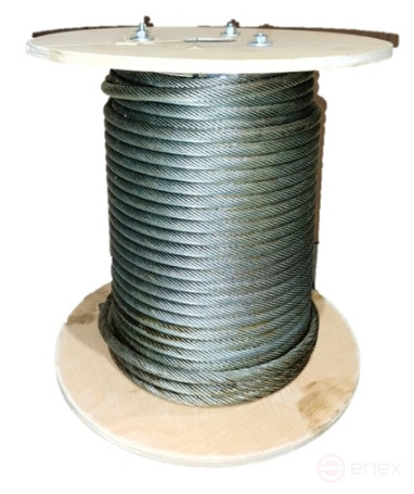 The rope (cable) for the manipulator (CMU) is digitized. DIN 3069 10.0-19x7-sZ-B-1770/180 100 m