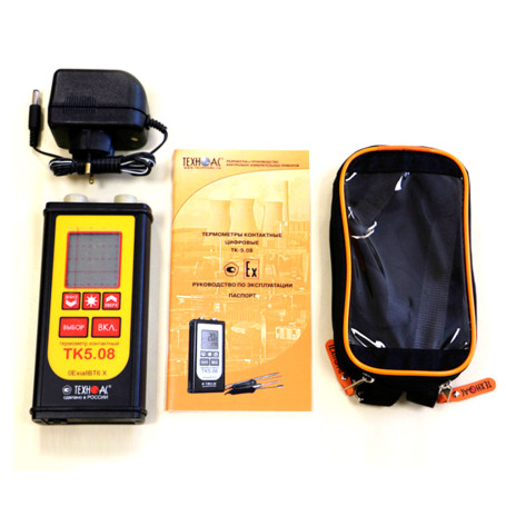 Contact thermometer TK 5 08 explosion-proof complete with a submersible probe for viscous liquids