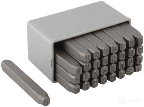 Набор клейм буквенных кириллица 5мм (стальные) BERIL