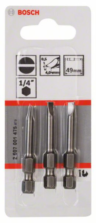 Nozzle-bits Extra Hart S 0,5x4,0, 49 mm