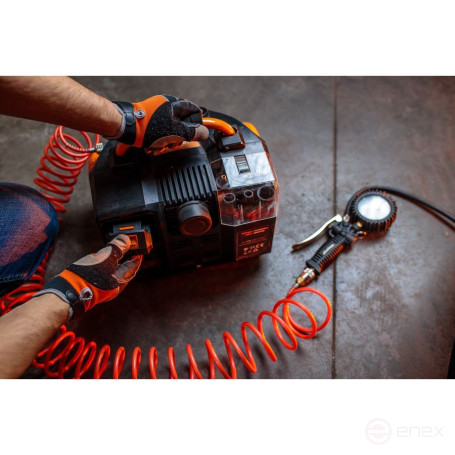 Аккумуляторный воздушный компрессор Villager VAT 0640 (в комплекте нет АКБ и ЗУ)