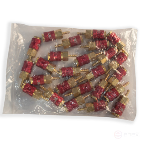 Fitting professional mom Christmas tree d.6mm F, brass, 25 pcs