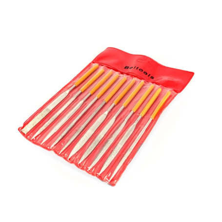 Set of diamond fillets 160 mm 10 pcs Beltools