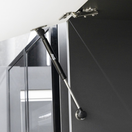 Overhead gas lift 100N black AKS