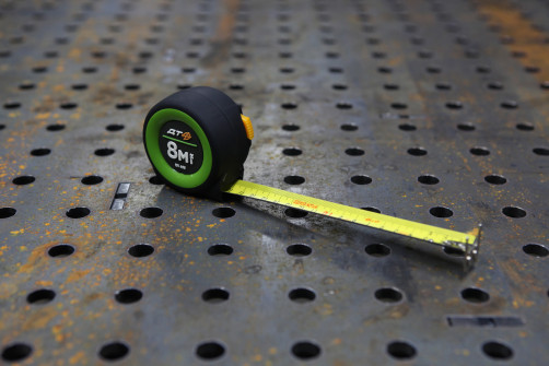 Рулетка в обрезиненном корпусе "Компакт" 8м×25мм